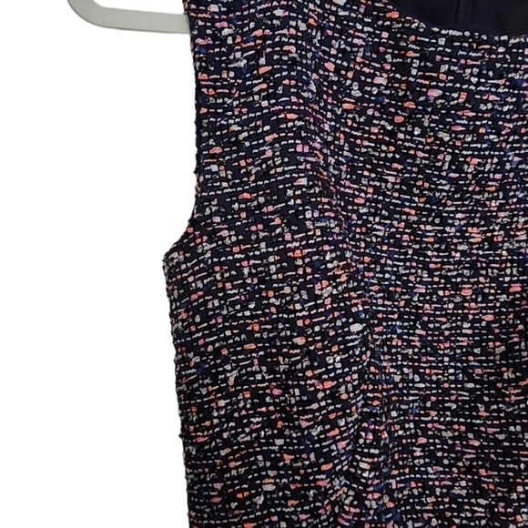 J Crew Womens A-Line Confetti Tweed Sleeveless Dress Size 000. - Picture 10 of 12